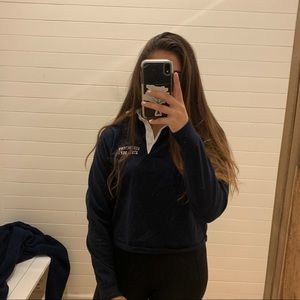 BRAND NEW Brandy Melville Collared Crew Neck